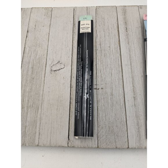 Vintage J&P Coats Flex Knit All Purpose Zipper 18" Ciel Blue 3 - Picture 4 of 4